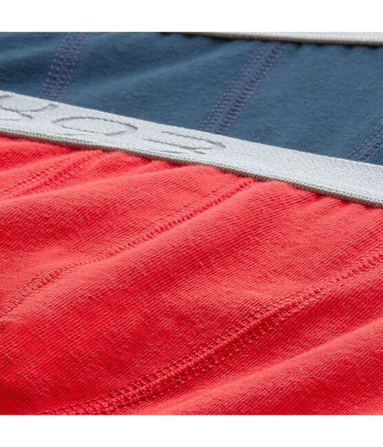 Pack van twee jongensboxershorts in stretchjersey - Vorige collectie set .