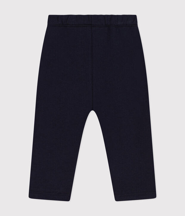 Pantalon en molleton b&eacute;b&eacute; bleu marine