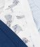 Lot de 3 slips en coton multicouleur