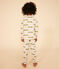 Katoenen kinderpyjama met dierenprint wit AVALANCHE/ MULTICO