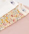 Set van 3 katoenen babybody's met lange mouwen met bloemenprint variante 1