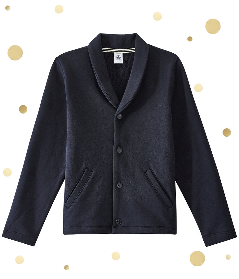 Veste l&eacute;g&egrave;re enfant gar&ccedil;on bleu