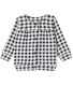 Cardigan bébé fille à carreaux vichy