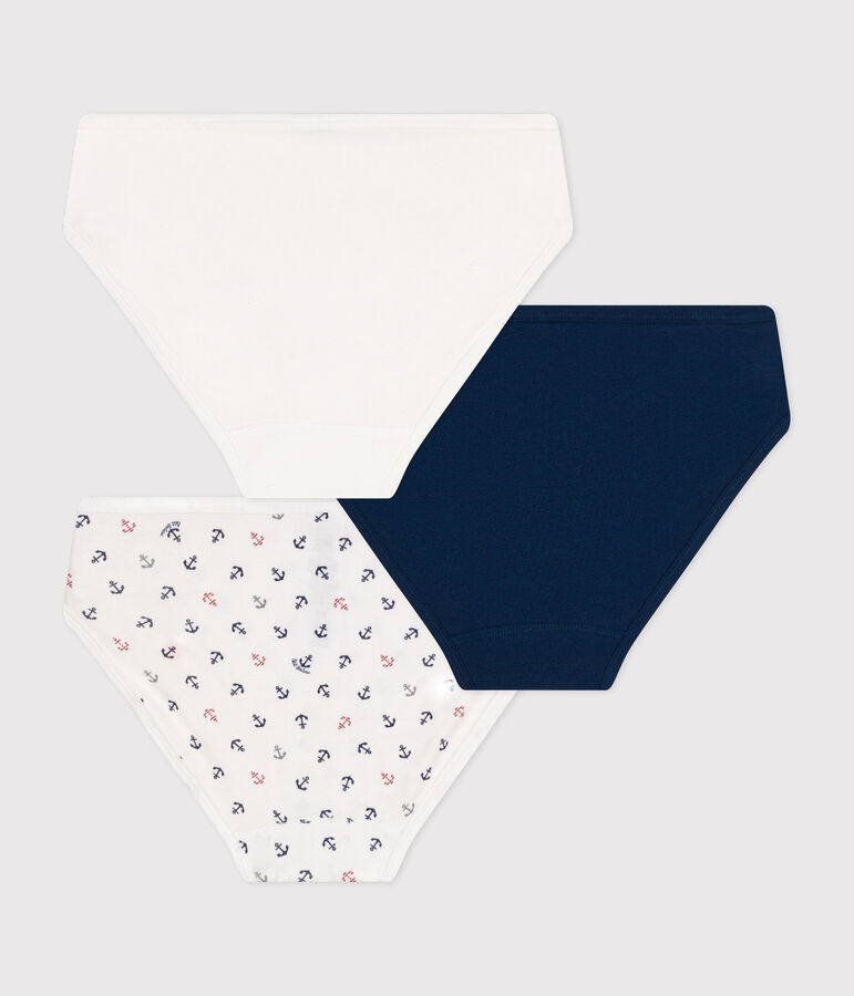 Lot de 3 culottes  en coton multicouleur