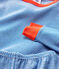 Pyjama snugfit rayé milleraies petit garçon bleu RUISSEAU/blanc MARSHMALLOW