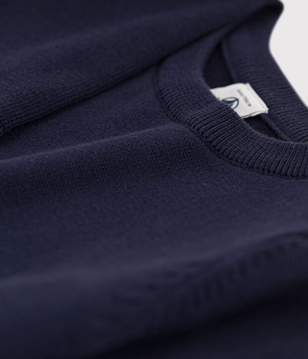 Meisjesjurk met lange mouwen in tricot SMOKING