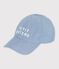 Casquette enfant en denim clair petit bateau bleu BLEU CLAIR
