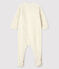 Velours poezenslaappakje voor baby's beige MONTELIMAR CHINE
