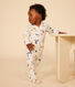 Katoenen babypyjama met print