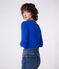 Tee-shirt Femme l'Iconique en coton uni bleu SURF