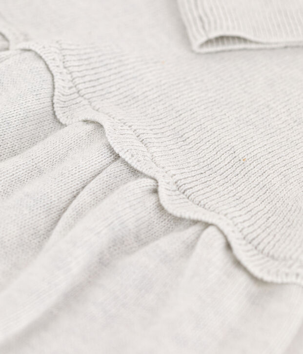 Babyjurk van wol en katoen. MONTELIMAR CHINE