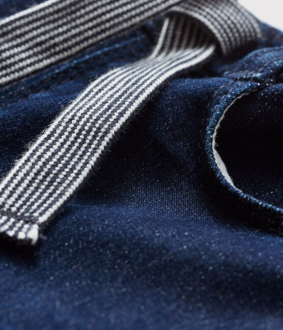 Pantalon en molleton denim bébé bleu JEAN