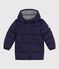 Lange donsjack met print voor kinderen blauw SOIR/ MULTICO