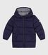 Lange donsjack met print voor kinderen