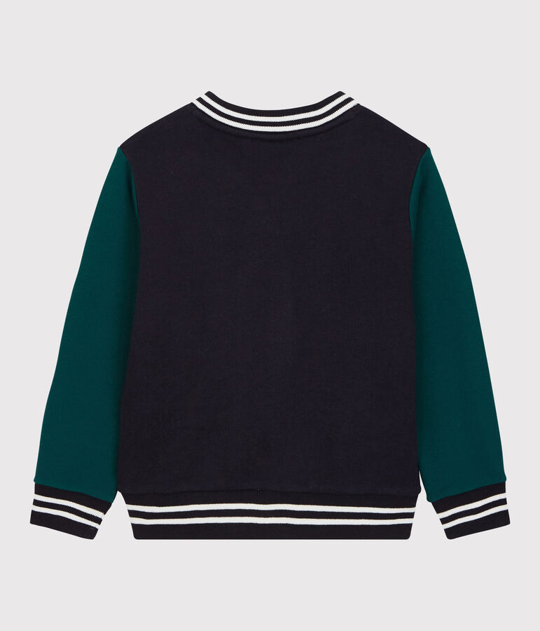 Jongens teddy van molton blauw SMOKING/ PINEDE