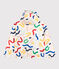 Ultralichte windstopper voor kinderen wit MARSHMALLOW/wit MULTICO