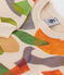 Fleece sweatshirt voor baby's wit AVALANCHE/ MULTICO