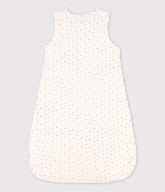 Gigoteuse bébé en coton biologique blanc MARSHMALLOW/blanc MULTICO