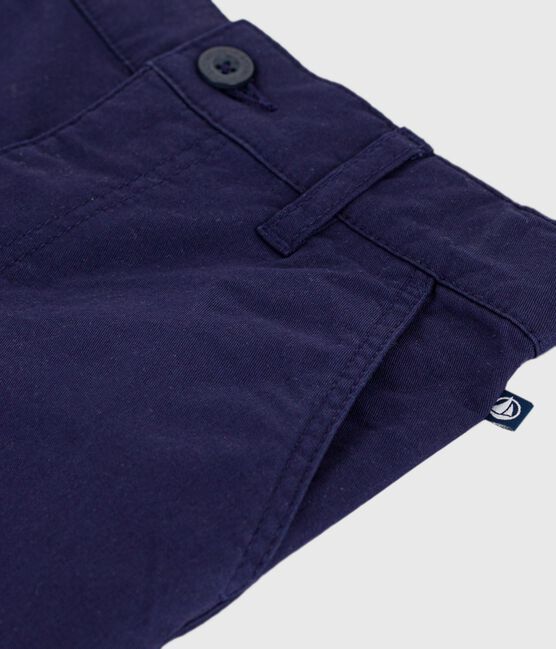Pantalon enfant en coton bleu SOIR