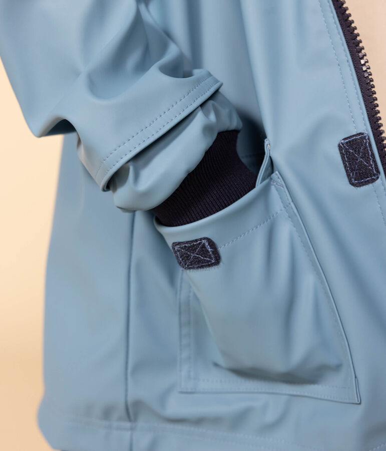 Iconische oliejas voor meisjes/jongens blauw