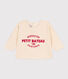 Sweatshirt bébé en molleton