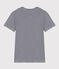 L'Iconique, gestreept T-shirt met korte mouw van ribstof voor dames blauw SMOKING/wit MARSHMALLOW