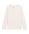 Tee-shirt Manches longues mileraies blanc MARSHMALLOW/rose COPPER