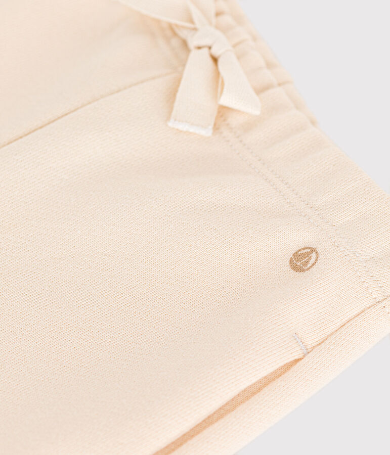 Pantalon en molleton b&eacute;b&eacute; &eacute;cru AVALANCHE