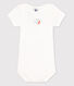 Babybody met korte mouwen