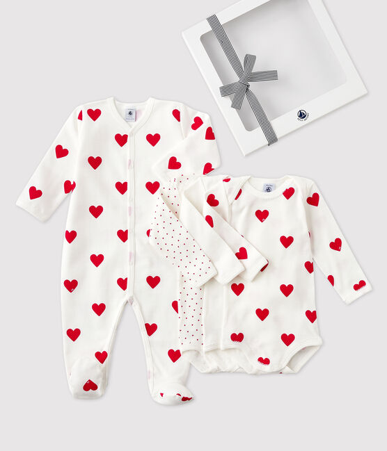 Geschenkdoos met hartjes voor baby's variante 1