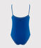 Maillot de bain 1 pièce enfant fille bleu RIYADH
