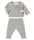 Set in jacquardgebreide tubic voor babymeisjes