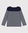 Marinière iconique en coton Femme bleu SMOKING/blanc MARSHMALLOW