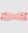 Geknoopte haarband voor baby meisje roze MINOIS/wit MULTICO