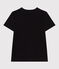 Tee-shirt Femme Le Droit en coton uni noir BLACK