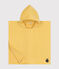 Poncho enfant en éponge à rayures jaune NECTAR/ AVALANCHE