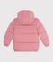 Doudoune enfant unie rose