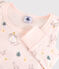 Pyjama snugfit imprimé princesses petite fille en coton rose FLEUR/blanc MULTICO