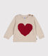 Gebreide babytrui met wol