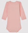 Body manches longues bébé fille rose MINOIS