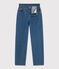 Rechte spijkerbroek voor dames blauw DENIM MOYEN