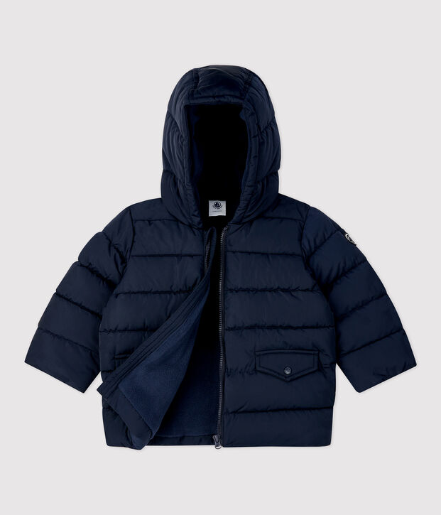 Doudoune matelass&eacute;e b&eacute;b&eacute; bleu marine