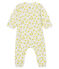 Combinaison longue bébé en laine et coton blanc MARSHMALLOW/blanc MULTICO