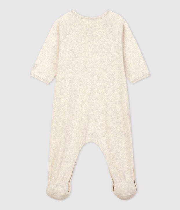 Dors-bien b&eacute;b&eacute; en coton biologique beige chin&eacute;