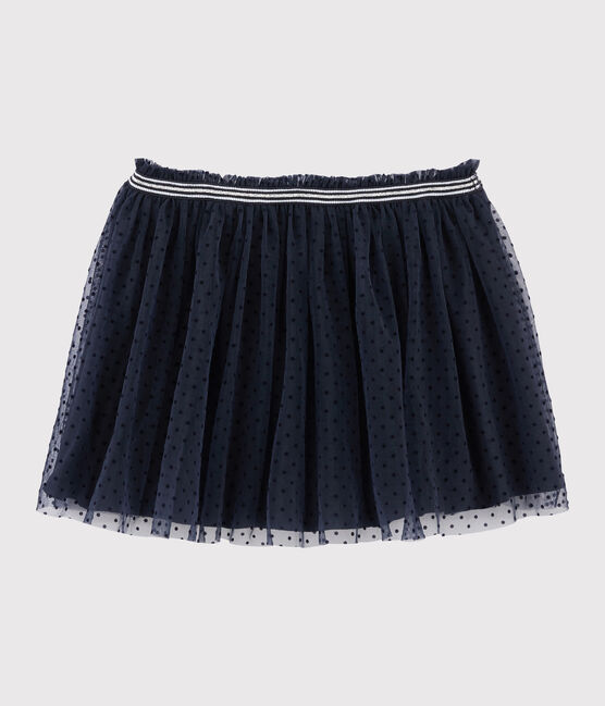 Rok van tule meisjes kinderen blauw SMOKING