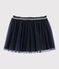 Rok van tule meisjes kinderen blauw SMOKING