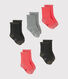 Lot de 5 paires de chaussettes essentielles bébé fille