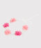 Couronne de fleurs enfant fille blanc MARSHMALLOW/blanc MULTICO