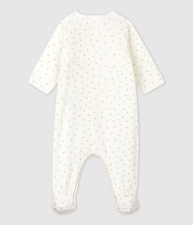 Dors-bien b&eacute;b&eacute; en coton biologique blanc/multicouleur