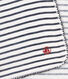 MOUCHOIR MARINIERE BÉBÉ  EN GAZE DE COTON